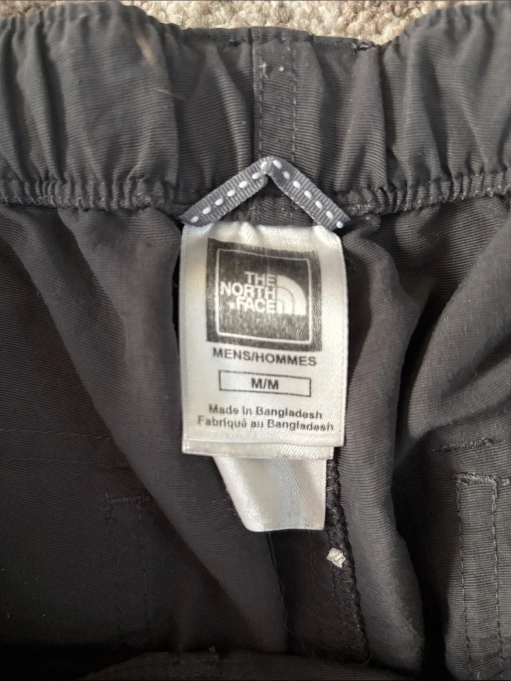 The North Face Men's Dark Charcoal Cargo Shorts